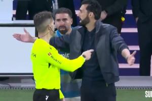 阿韦洛亚怒喷裁判:你们怎么总被这一套忽悠;你到底踢没踢过球啊 配图