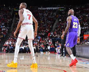 追梦：杜兰特和詹姆斯不断定义着NBA“长青”的含义 向兄弟们致敬 配图