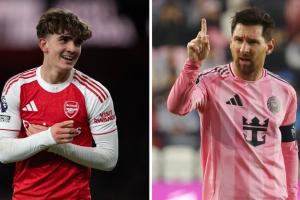 ESPN评足坛各年龄最佳：道曼、亚马尔、哈兰德、姆巴佩、梅西在列 配图