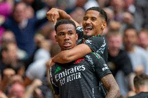 标晚报阿森纳伤情：加布里埃尔、萨利巴等多人有望出战南安普顿 配图