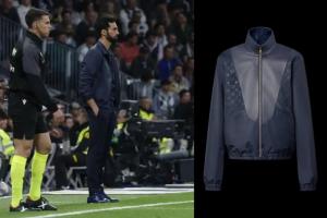 有来头！阿韦洛亚德比战穿的外套是LV的，价格3900欧 配图