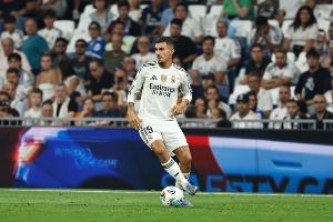 记者：塞巴略斯完成部分合练，库尔图瓦、门迪、罗德里戈仍缺席 配图