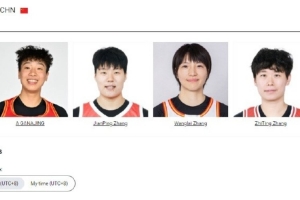 3人篮球亚洲杯中国女队名单出炉：阿呷娜婧 张建萍 张王来 张芷婷 配图