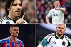 谁更好？邮报：曼联将接替胖虎的人选缩至3名 托纳利/安德森/沃顿 配图