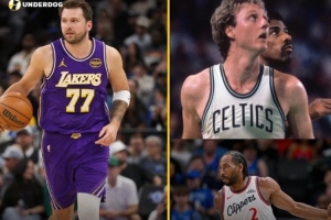 美媒：东契奇生涯第60次砍下40+ 等于伯德和伦纳德生涯之和 配图