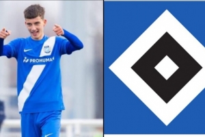 罗马诺：汉堡即将达协议，签下MTK匈格利亚16岁前锋瓦西里耶维奇 配图