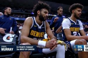 杀死比赛！贾马尔·穆雷内外开花连得5分 砍53分创个人赛季新高 配图