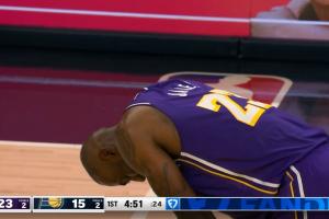 尚能饭否？！詹姆斯灵性跑位接球暴起隔扣赫夫！ 配图