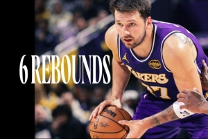 联盟领跑者！湖人官方晒东契奇数据海报：本赛季第14场40+之战 配图