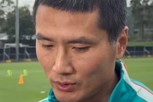 直播吧直击|邵佳一：U23已不是年轻球员 库拉索世界杯出线很正常 配图