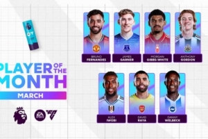 英超3月最佳球员候选：B费、拉亚、维尔贝克、安东尼·戈登在列 配图