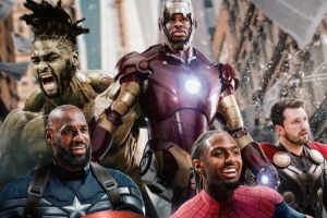 大片！马克西的复仇者联盟：自己蜘蛛侠 老詹美队 斯图尔特绿巨人 配图