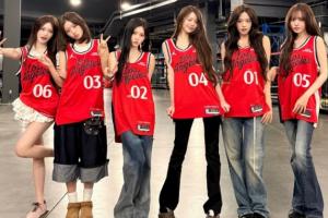 梦幻联动！张元英&安宥真携IVE全团身着球衣现身快船主场看球！ 配图