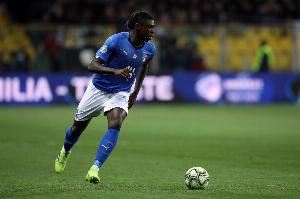 小基恩在意大利国家队连续5场破门，自1990年斯基拉奇后首人 配图