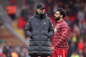 克洛普：希望萨拉赫能享受完本赛季，我们见证了他不可思议的生涯 配图