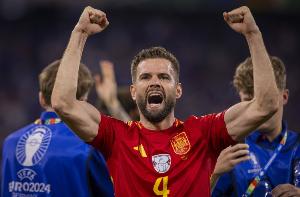 记者：36岁前皇马队长纳乔接近与胡拜尔库迪西亚续约1年 配图