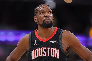 季后赛压力很大！杜兰特在场时火箭进攻效率联盟第9 不在场第27 配图