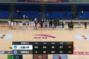 山西大学大胜河南理工豪取5连胜！王昱翔16+7+5 李嘉豪15+7 配图