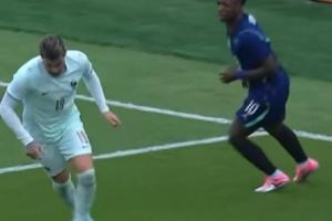 特奥轻松抢断维尼修斯引热议，巴西记者：看看国家队现在的10号 配图