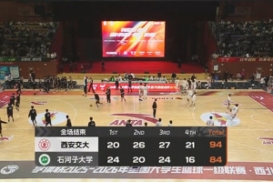 CUBAL-西安交大力克石河子大学 田舜尧26+8 阿克力空砍38+10 配图
