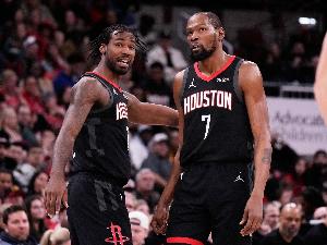 一个半月以来最高分!KD谈伊森:我们需要他展现出最好的自己 配图