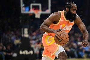 本赛季哈登首发骑士战绩15胜5负 胜率75%高居队史第二! 配图