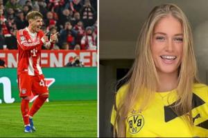 图片报曝18岁卡尔女友：22岁模特兼网红，去年曾穿多特球衣拍视频 配图