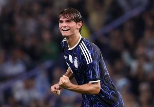 帕斯:从小看着梅西的任意球长大,今天我打入了属于自己的任意球 配图