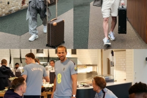 英格兰国家队官方:萨卡、赖斯、凯恩等人来国家队训练营报到 配图