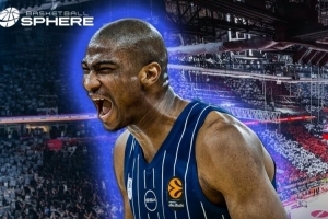 凯·琼斯：欧洲篮球和NBA完全不一样 这里的球场氛围非常狂热 配图