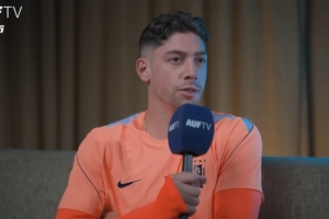 和阿劳霍分别担任皇萨队长，巴尔韦德：我们为很多孩子树立了榜样 配图