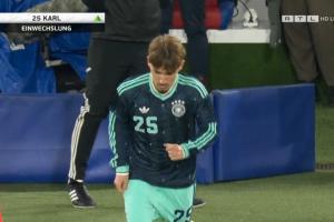 未来可期！18岁卡尔替补出场迎来德国队首秀 配图