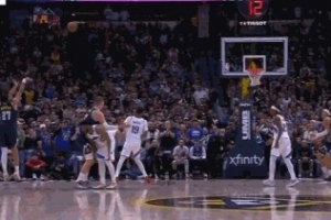 再不赢爵士哭了！贾马尔·穆雷三分杀死比赛 掘金5分钟轰21-5 配图