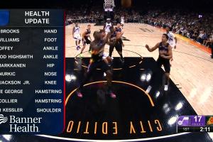 有没人管管了？第一节 爵士连续失误 空篮不进 扣篮不进全出现了 配图