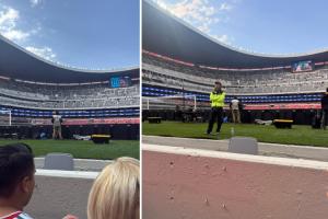 草台班子世界杯?揭幕战场地一侧能见度为0,看台今日有球迷坠亡 配图