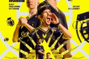 三连冠!ropz狂轰65杀 小蜜蜂横扫NAVI 勇夺BLAST鹿特丹冠军 配图