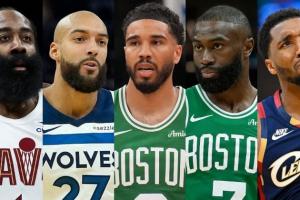 现役球员连续进入季后赛:哈登17次断层领先 戈贝尔10次望其项背 配图