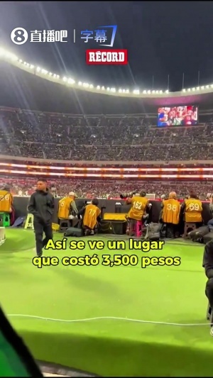 票1335人民币！墨西哥球迷吐槽：前排啥也看不见，跟球场一个平面 配图