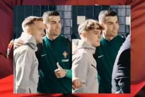 曾1-5惨败找C罗合影被怒批!扎莱夫斯基:合影而已,搞不懂这风波 配图