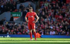 回安菲尔德参加慈善赛！杰拉德：我的大脑依旧，但身体慢了两三秒 配图