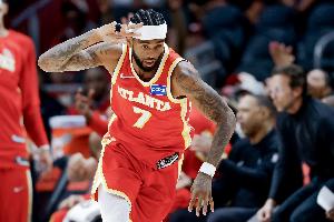 次节大爆发！亚历山大-沃克半场4中2拿下14分1板5助3断 首节0分 配图