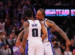 伤完了！今日国王对阵篮网 德罗赞&蒙克都将缺战 配图