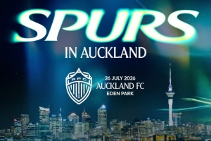 官方:热刺今夏将前往新西兰,7月26日热身赛对阵奥克兰FC 配图