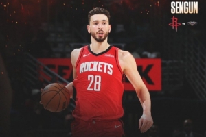 统治级表现！火箭官方发布申京本场36+14+7数据海报 配图