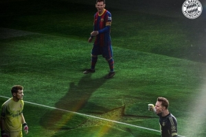 拜仁官方晒图：诺伊尔为单一球队欧冠首发137次升第2，已超越梅西 配图