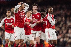 只会防守？阿森纳本赛季欧冠共计63次射正，仍然是各队最多 配图