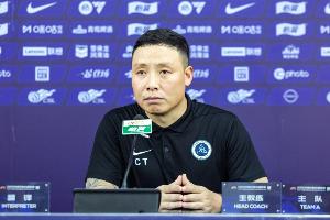 陈涛：对这场比赛从过程到结果都不满意，刘建业把铜梁龙带得很好 配图