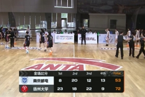 CUBAL女篮-扬州大学轻取南京邮电 王鑫瑜23+10 倪诗睿16+11 配图