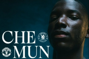 切尔西官方发布本轮对阵曼联海报，刚续约的凯塞多单人出镜 配图