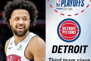 活塞两个赛季内从分区倒一→第一 NBA历史第三队&湖凯曾做到过 配图